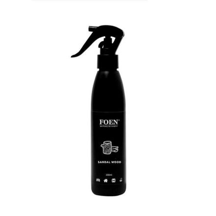 Parfüm Foen Sandalwood 200 ml für Innenräume und Sendungen mit Atomizer