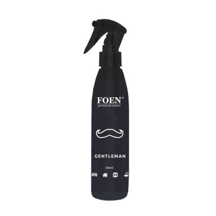 Duft Parfüm Foen Gentleman 200 ml für Pakete, Innenräume und Autos