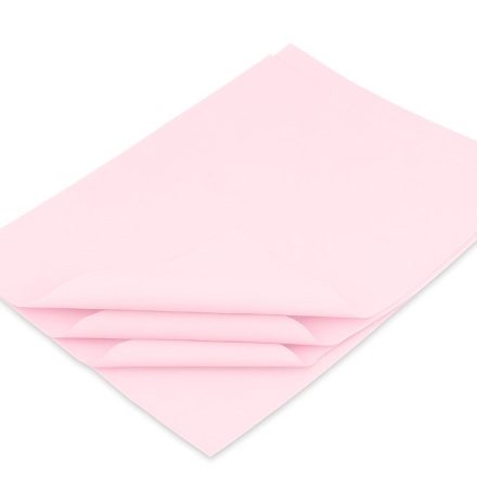 Papier dekoriert glatt 20g 38x50 cm hellrosa Pastell 50 Blätter