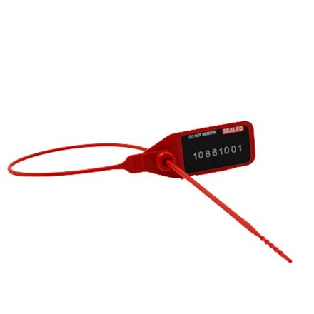 Kunststoffklemme mit Unix L 385 mm rot 10 Stück