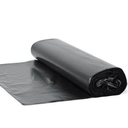 Starke Trümmer- und Müllsäcke LDPE 120l 65 um schwarz, 20 Stück A20