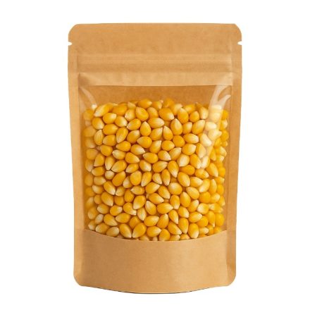 Saitentaschen Doypack Japan Kraft 500 ml mit großem Fenster 25 Stück