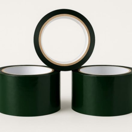 Packband – Polyacrylstreifen schwarz pak 48 mm x 45 m Gel für Kartons
