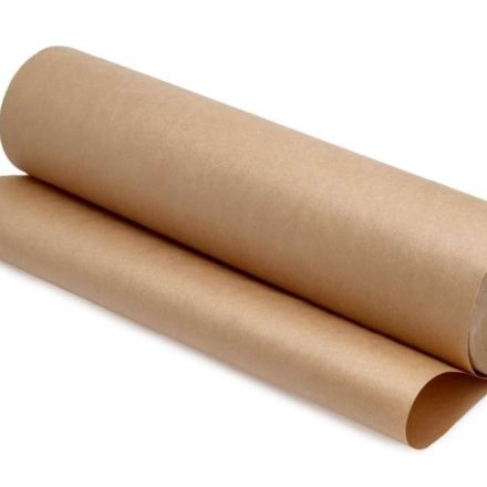 Verpacktes Papier Kraftträger 75 cm, Rollen 5 kg, braun 40 g/m2