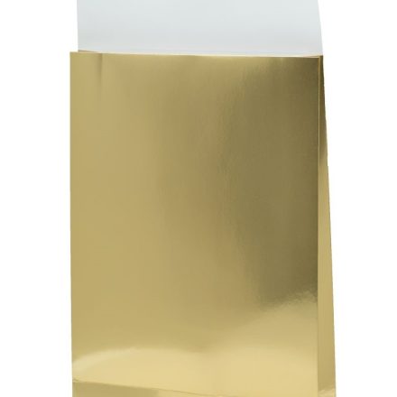 Kartonumschlag dekorativ C4/A4 230x320x60 mm gold 220g/m2 10 Stück.