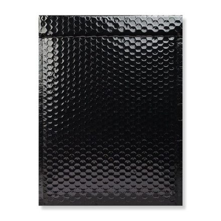Luftpolsterumschlag – Umschlag Blase Metall C13 schwarz 170x225 mm 1 Stück