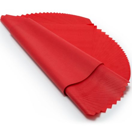 Seidenpapier für Geschenke glatt rot 50x70 cm - 100 Blätter