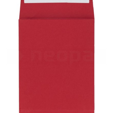 Kartonumschläge C5 170x230x50 mm rot 220g 10 Stück