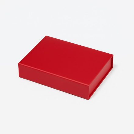 klein rot Magnetbox 120x90x25 mm premium für Geschenke
