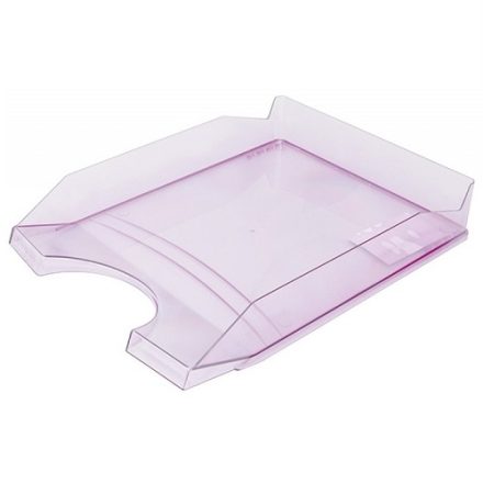 Schreibtischschublade A4 transparent lila 348x255x60 mm, violett