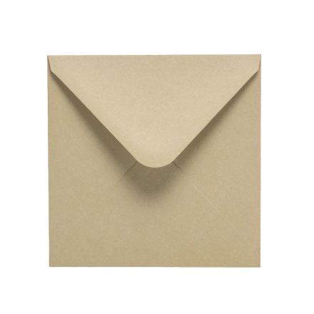 Umschläge quadratisch K4 beige 120g 10 Stück - für Geschenke und Einladungen