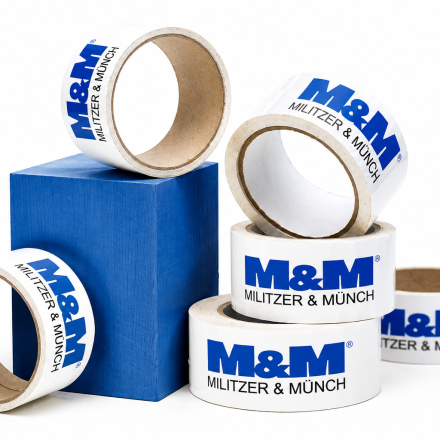 Packband mit Firmenaufdruck Hotmelt 1 Farbe 48 mm x 54 m 360 Stück