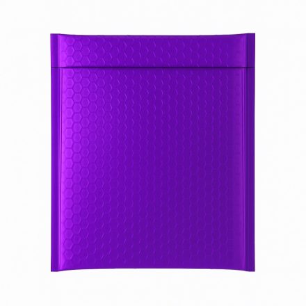 Luftpolsterumschlag Metal 180x250 mm Lila - Ästhetisch aussehend, violett