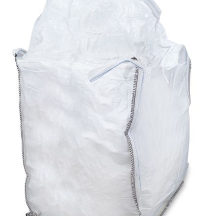 Big-Bag-Schutt 90x90x160 cm mit Trichter und Flansch 1000 kg