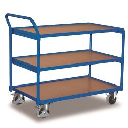 Lagertischwagen mit 3 Regalen SW-500.600 250 kg